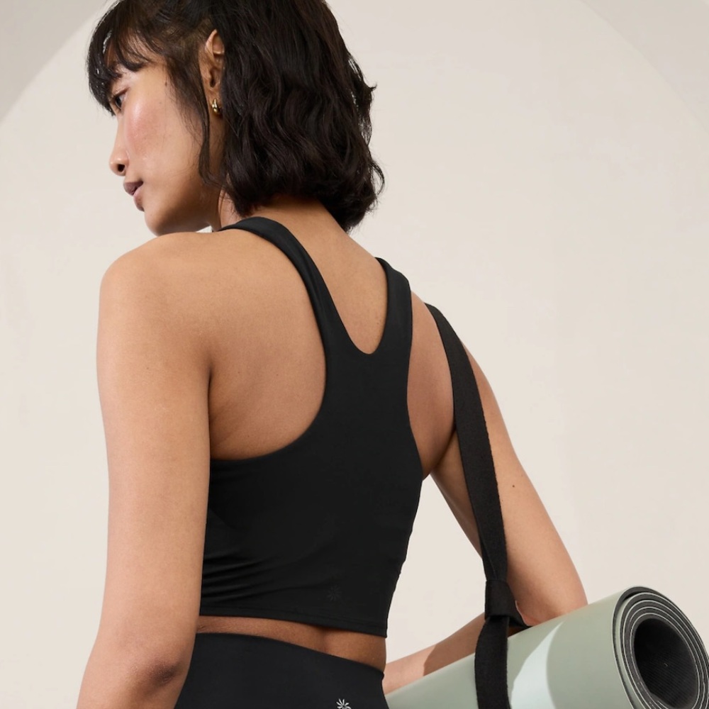 Athleta Conscious Crop bra A-C